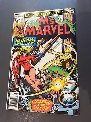 Buy  Ms Marvel #13 - Marvel Comics - 1977 • 9.95£