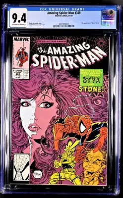 Buy Amazing Spider-Man 309  CGC 9.4 NM  OW/W PAGES • 40.17£