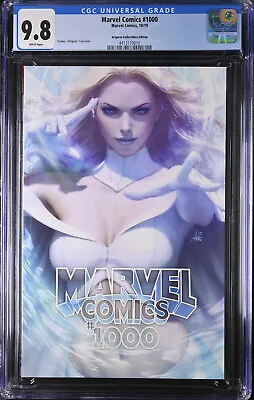 Buy Marvel Comics #1000 Stanley 'Artgerm' Lau Trade Variant CGC 9.8 - Emma Frost • 64.20£