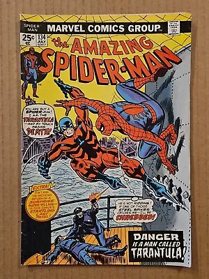 Buy Amazing Spider-Man #134 1st Appearance Tarantula 2nd Punisher W/ MVS 1974 FN- • 59.30£
