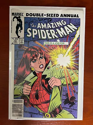 Buy Amazing Spider-Man Annual 19 F/VF 7.0 Bag And Board Gemini Mailer • 5.14£