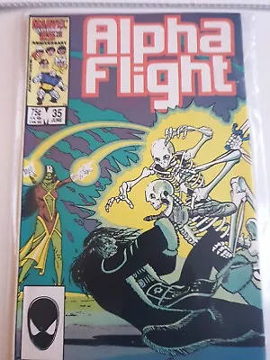 Buy Alpha Flight #35 Marvel Comics Jun 1986 John Byrne Rare Vf+ • 2.99£