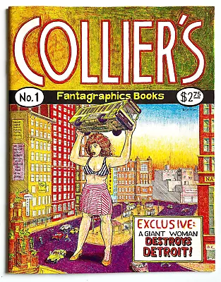 Buy Collier's #1 VF 1991 Fantagraphics Underground Comics Comix Book Magazine David • 7.11£