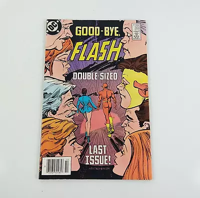 Buy The Flash #350 Newsstand Last Issue Double-Sized (1985 DC Comics) • 4£
