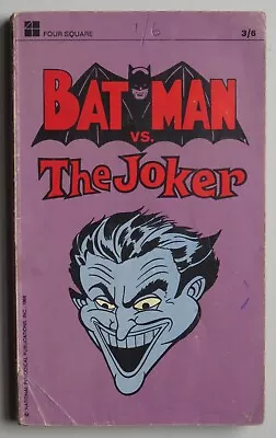 Buy Bob Kane: Batman Vs The Joker Ha-Ha! Four Square Book UK (1966)-5 Adventures - G • 15£