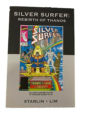 Buy Marvel Premiere Classic Silver Surfer: Rebirth Of Thanos Vol 47 - Ltd 901 Copies • 30£