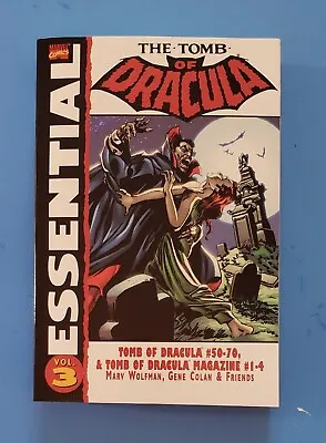 Buy Essential TOMB OF DRACULA Vol 3 TPB 1st Printing Horror Trade Paperback 2004 • 15.28£