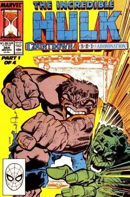 Buy Incredible Hulk (1962) # 364 (8.0-VF) Abomination 1989 • 4.50£