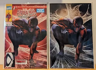 Buy Spider-Man 2099 Exodus #5 Skan Trade & Virgin Cover Variant Set Marvel Comics • 17.99£