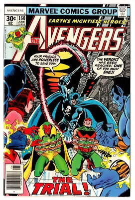 Buy The Avengers #160,  The Trial , Grim Reaper, May 1977, HIGHER GRADE • 26.86£