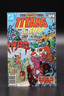 Buy New Teen Titans (1980) #15 Newsstand George Perez Cover Marv Wolfman NM • 7.91£