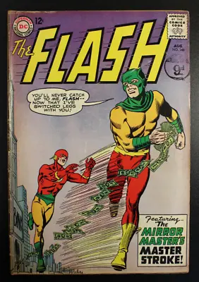 Buy Flash #146 DC 1964 'Mirror Master Master Stroke' Carmine Infantino Cover VG • 17£