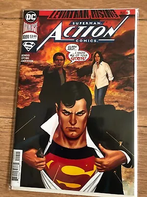 Buy Action Comics#1009 Bendis Epting Superman Leviathan Rising Variant 2019 & Bagged • 4.50£