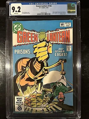 Buy Green Lantern #146 CGC 9.2 (DC 1981)  WP!  Adam Strange! • 35.58£