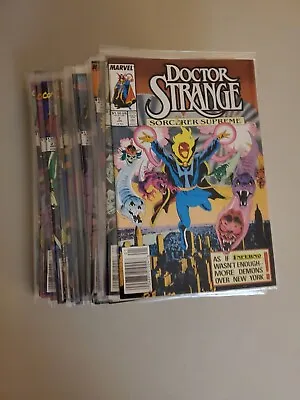 Buy Doctor Strange Sorcerer Supreme (Marvel, 1988) 28 Issue Lot #2-43 VF • 51.25£