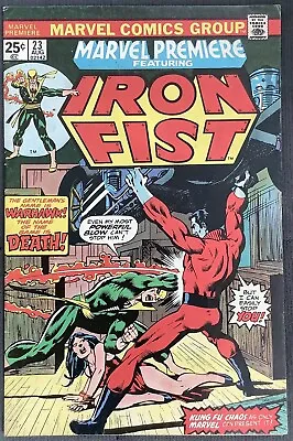 Buy Marvel Premiere #23 (1975, Marvel) Iron Fist. FN/VF • 11.86£
