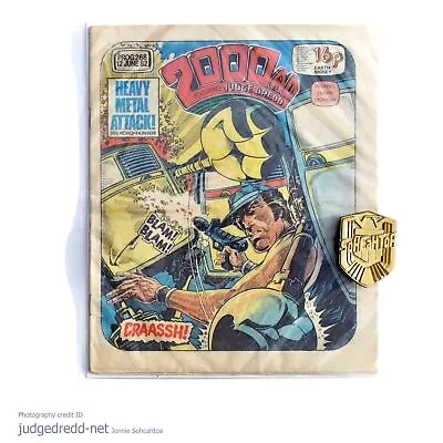 Buy 2000AD Prog 268 Star Wars Item Judge Dredd Comic Alan Moore 12 6 82 1982. UK • 12.99£