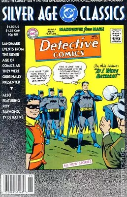 Buy DC Silver Age Classics Detective Comics #225 FN 1992 Stock Image • 2.40£