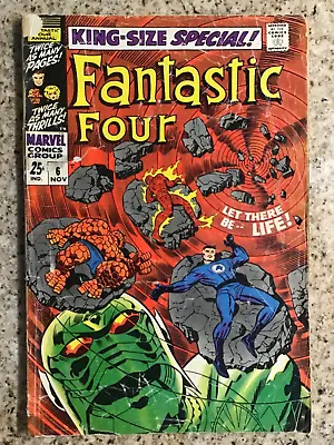 Buy Fantastic Four King Size Annual #6 (Marvel 1968) I 1st Annhilus- Reader Copy • 38.71£