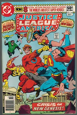 Buy Justice League Of America #183  JLA/JSA New Gods V. Darkseid  VF+ Newsstand 1980 • 27.94£