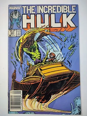 Buy Incredible Hulk #331 Newsstand 1st App Of Intelligent Grey Hulk McFarlane 1987 • 11£