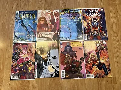 Buy DC & Marvel Comic Book Bundle X8 - Feat. Captain Marvel, Teen Titans & MORE • 14.99£