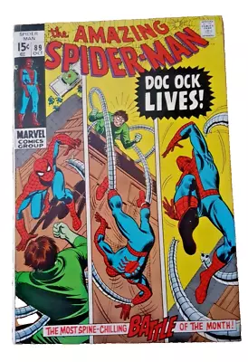 Buy Amazing Spider-Man #89 ( Marvel 1970) VFN (8.0) Cents • 85£