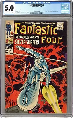 Buy Fantastic Four #72 CGC 5.0 1968 2049038006 • 214.60£