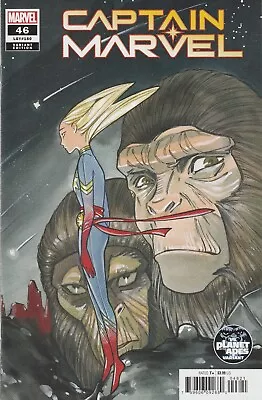 Buy Captain Marvel #46 (2019) Peach Momoko 'planet Of The Apes' Variant ~ Unread Nm • 3.24£