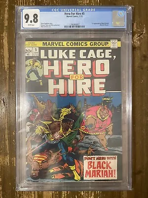 Buy Luke Cage: Hero For Hire #5 CGC 9.8 First Appearance Black Mariah Power Man MCU • 962.97£