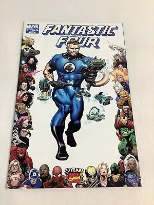 Buy Fantastic Four #570 70th Anniversary Frame Variant 2009 • 15.98£