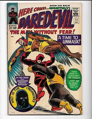 Buy Daredevil 11 - F/vf 7.0 - Cat-man - Ape-man - The Organizer - Karen Page (1965) • 44.47£