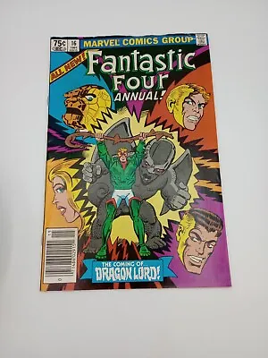 Buy Fantastic Four Annual #16  MARVEL Comics 1981 Newsstand  • 4.02£