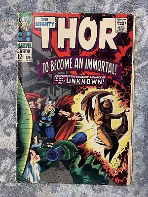 Buy The Mighty Thor #136 •  Appearances By Jane Foster, Odin, And Heimdall! • 7.99£