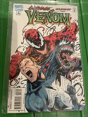 Buy Venom Carnage Unleashed #3 (of 4) (1995) Vf/nm Marvel • 18.49£