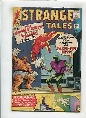 Buy Strange Tales #124 (4.0) Paste-pot Pete!! 1964 • 24.12£