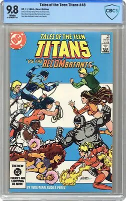 Buy New Teen Titans #48 CBCS 9.8 1984 21-2760181-011 • 75.08£