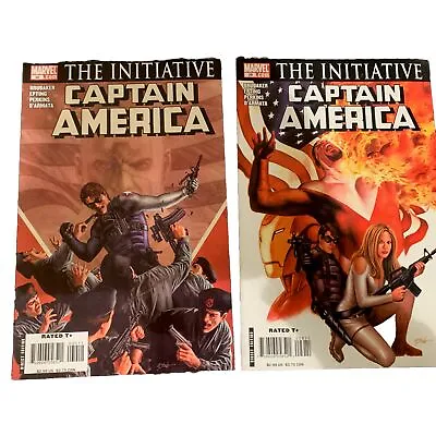 Buy Captain America #29 & 30 - The Initiative By Ed Brubaker & Steve Epting￼Classic • 1.99£