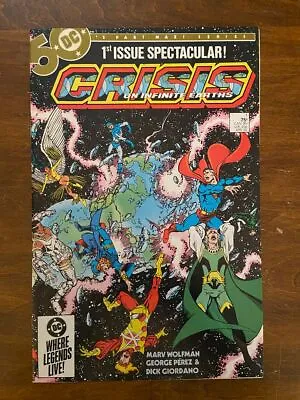 Buy CRISIS ON INFINITE EARTHS #1 (DC, 1985) F-VF Wolfman/Perez • 11.85£