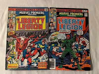 Buy Marvel Premiere The Liberty Legion Issues #29 & #30 Red Skull Bucky • 6.31£