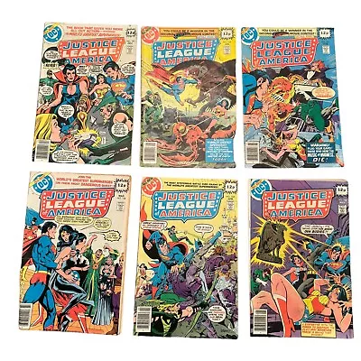 Buy Justice League Of America Comic #161 162 163 164 165 166 DC 1978 6 Issue Bundle • 29.99£