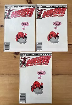 Buy Daredevil #187 ~ Newsstand Edition  ~ Marvel Comics 1982 ~ Nm ~ (3) Comics Lot • 16.01£