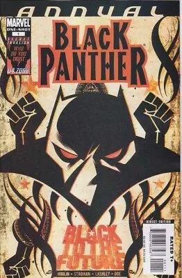 Buy Black Panther Annual (2008) #1 VF/NM 1st Cameo App Of Shuri As Black Panther • 7.96£