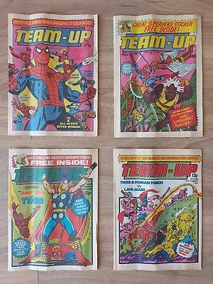 Buy COMIC - Marvel Team-Up #1,2,3,4  1980 Marvel UK Bronze Age Spider-Man Thor  • 34£