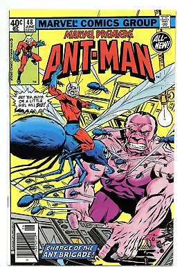 Buy Marvel Premiere #48 9.0 High Grade 2nd Scott Lang As Ant-man Ow/w Pages 1979 • 31.98£