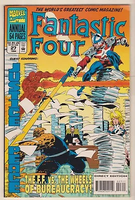 Buy Fantastic Four  Annual #27 (Marvel - 1963 Series) Vfn 1st App TVA • 8.95£