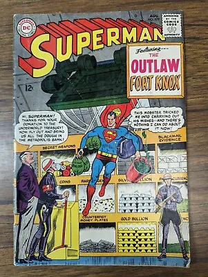 Buy Superman #179 (1965) The Outlaw Fort Knox! Silver Age DC Comics  • 8.83£