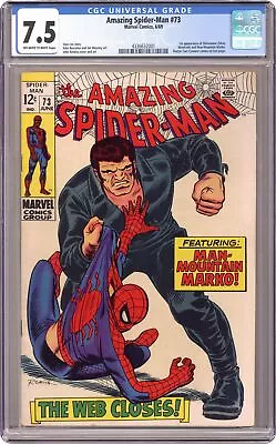 Buy Amazing Spider-Man #73 CGC 7.5 1969 4336632001 • 223.87£