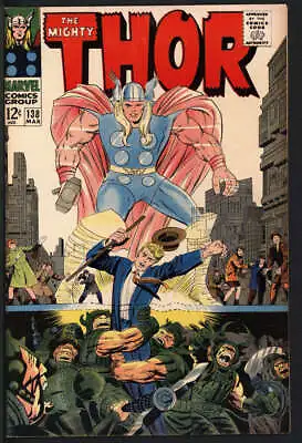 Buy Thor #138 6.5 // Jack Kirby + Vince Colletta Cover Art Marvel 1967 • 57.64£