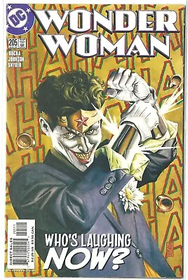 Buy 2004 DC - Wonder Woman # 205 Great Joker Cover High Grade Copy • 3.47£